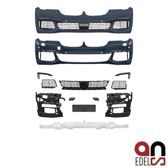 Sport Umbau Stoßstange vorne komplett passt für BMW 7er G11/ G12 vor Facelift 2015-2019 auch M-Paket +M