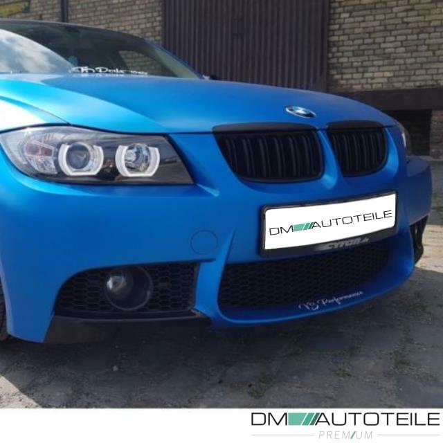 SATZ Xenon Scheinwerfer Schwarz D1S+TAGFAHRLICHT U-LED für BMW 3er E90 E91 05-08
