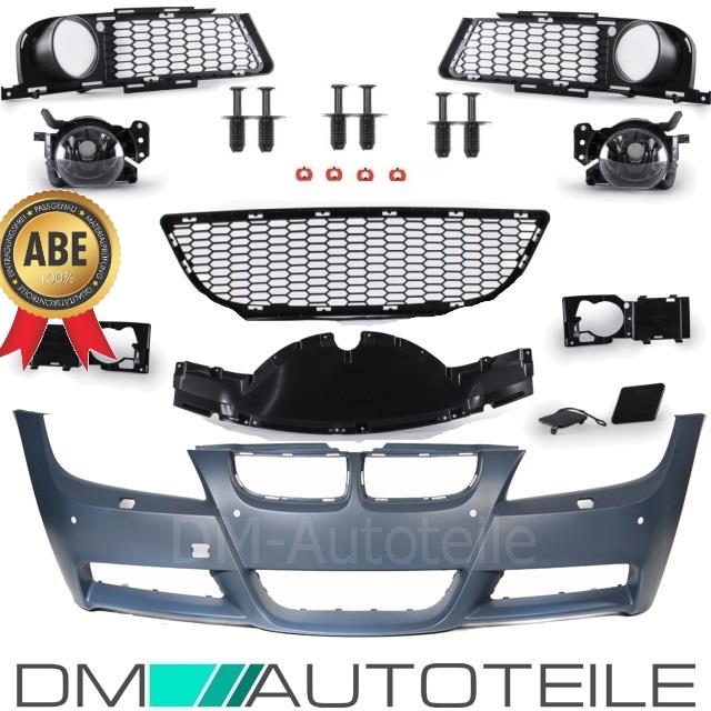 Front Sport Stoßstange vorne PDC/SRA +NSW passt für BMW 3er E90 E91 05-08 +ABE*