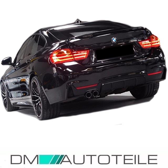 Sport-Performance Stoßstange hinten passend für BMW 4er F36 4-5 Türer Grand Coupe mit PDC ab 2014