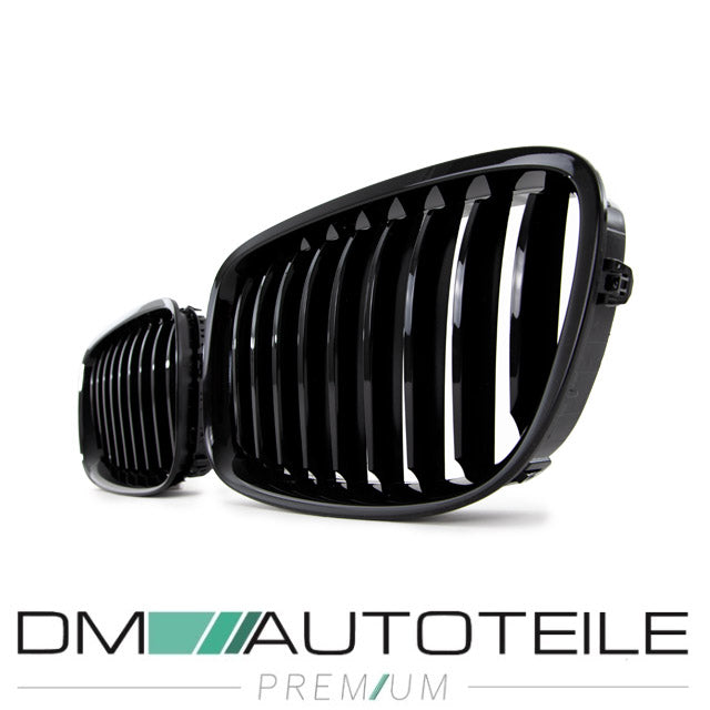 Kühlergrill Schwarz GLANZ Sport Performance passt für BMW 5er F07 GT 08-17