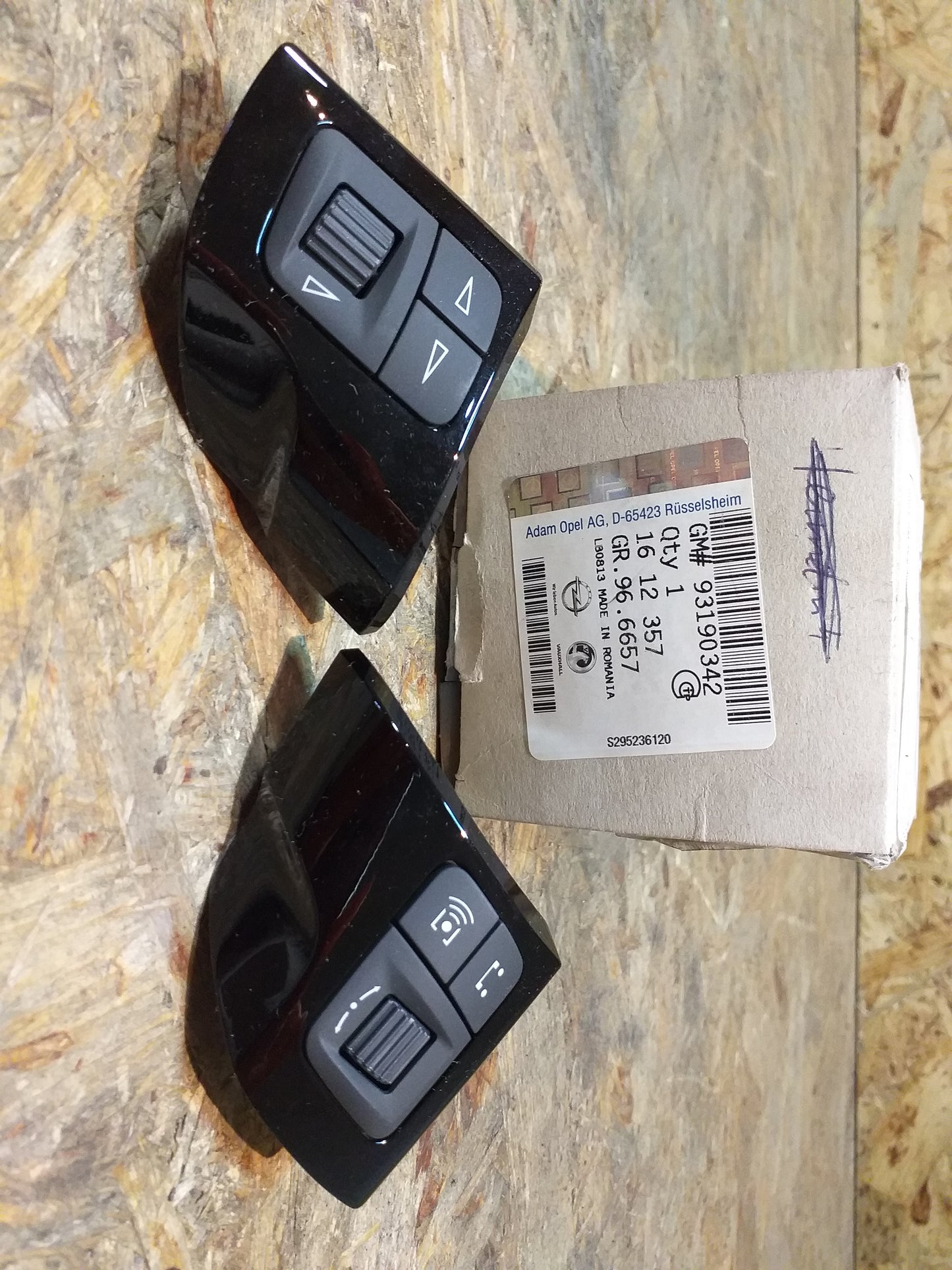 Astra H Schalter Radiobedienung an Lenkrad original GM Opel NEU