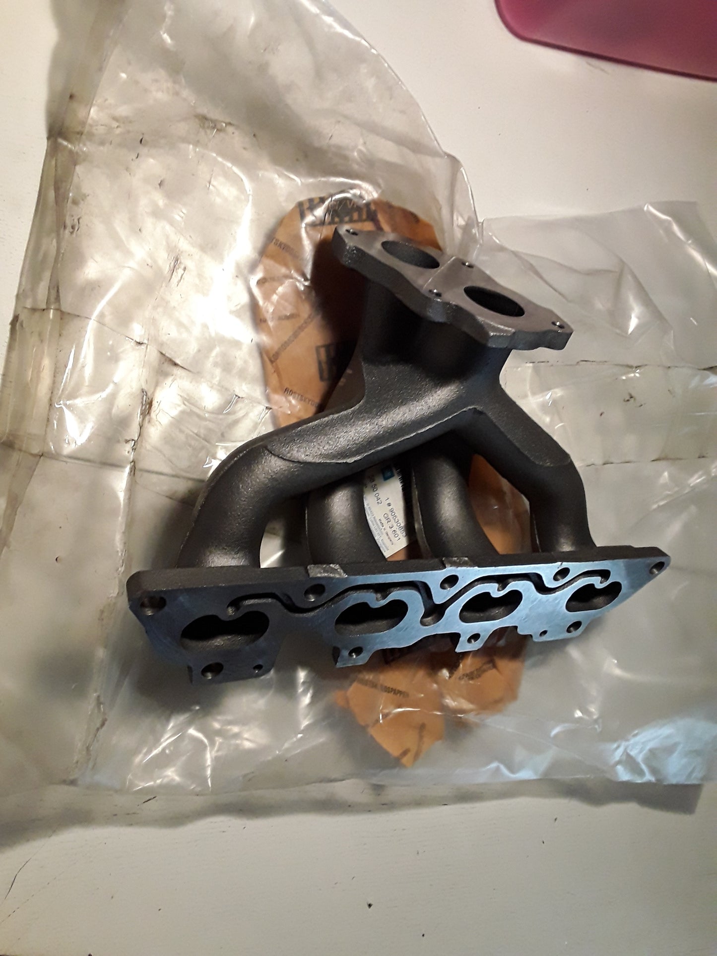 Vectra B Corsa Tigra Zafira A Astra G 1,4 1,6 Auspuffkrümmer original GM Opel NEU