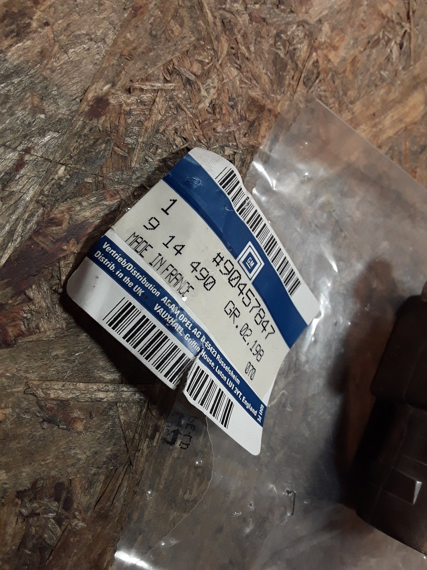 Corsa B Gehäuse Zündschloss original GM Opel NEU