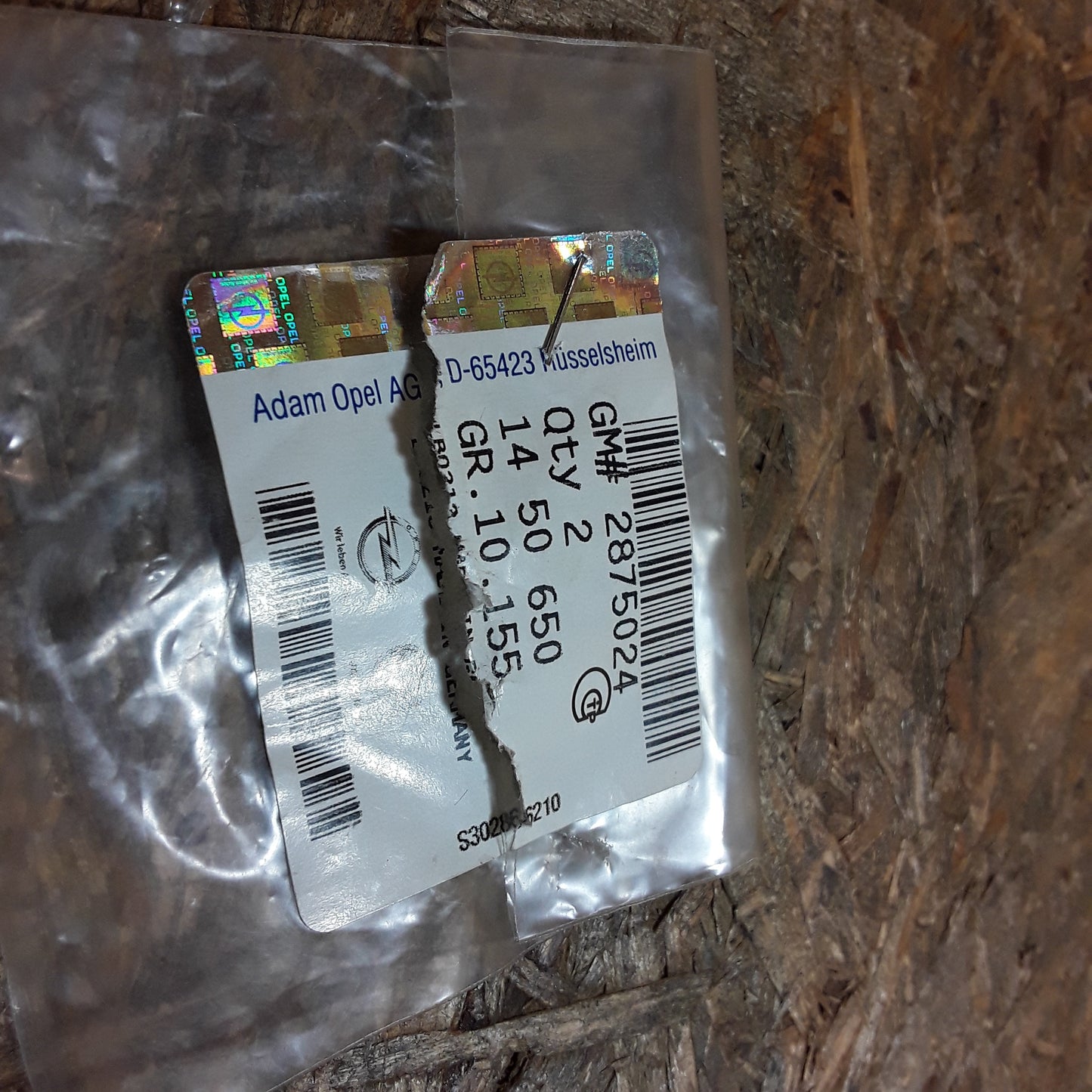 Admiral Diplomat Stauventil Scheibenwaschanlage original GM Opel NEU