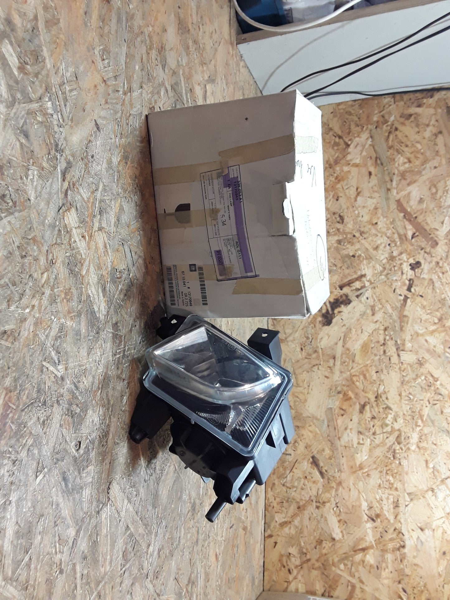 Vectra C Nebelscheinwerfer links original GM Opel NEU