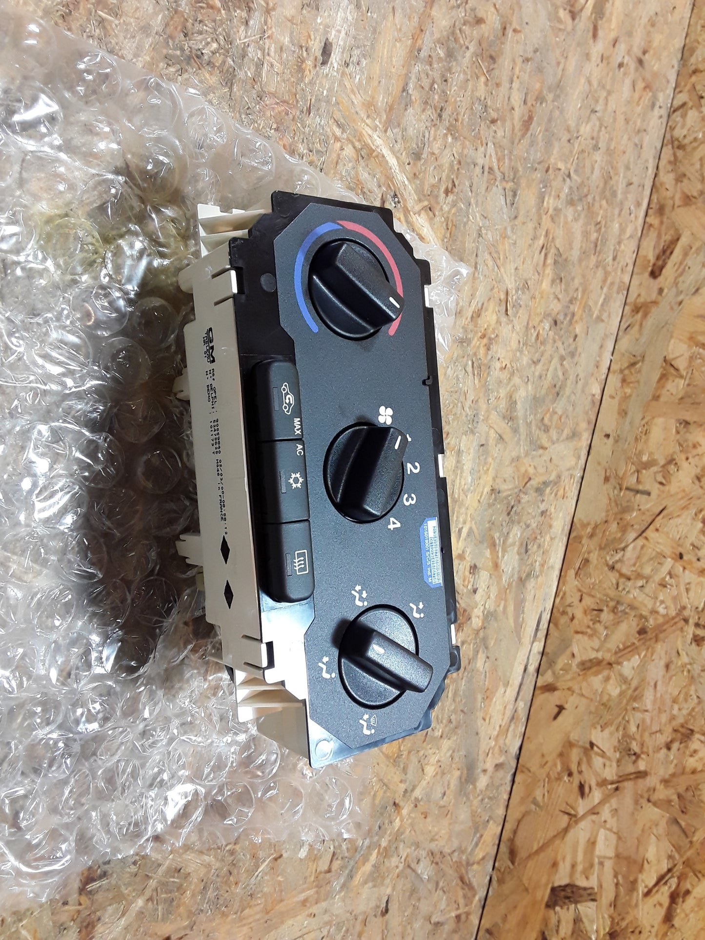 Astra G Zafira A Steuerung Klimaanlage Regler Lüftung original GM Opel NEU