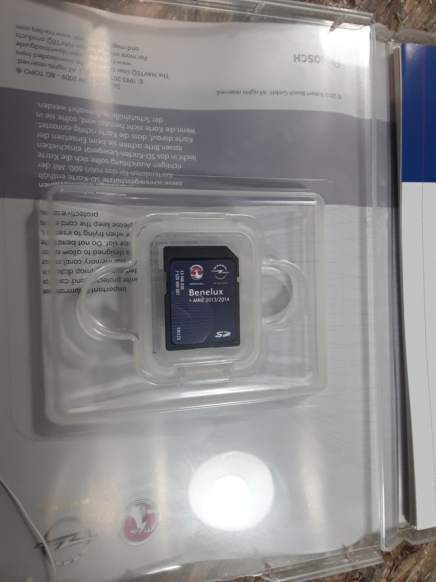 Diverse Fahrzeuge Navigation SD-Card Navi 600 Benelux 2011/2012 (B)(L)(NL) original Opel NEU