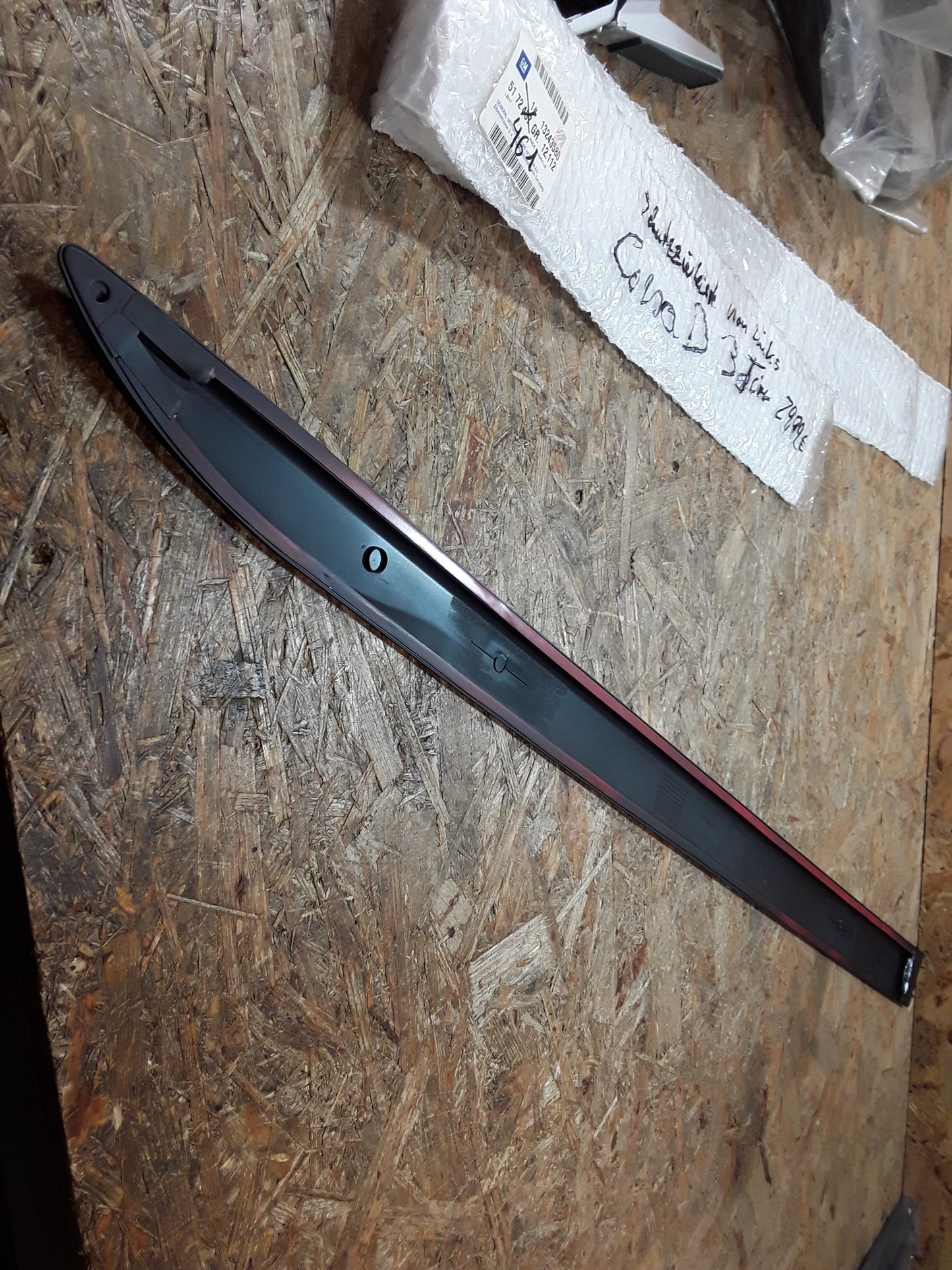 Corsa D 3-Türer Schutzzierleiste vorne links original GM Opel NEU