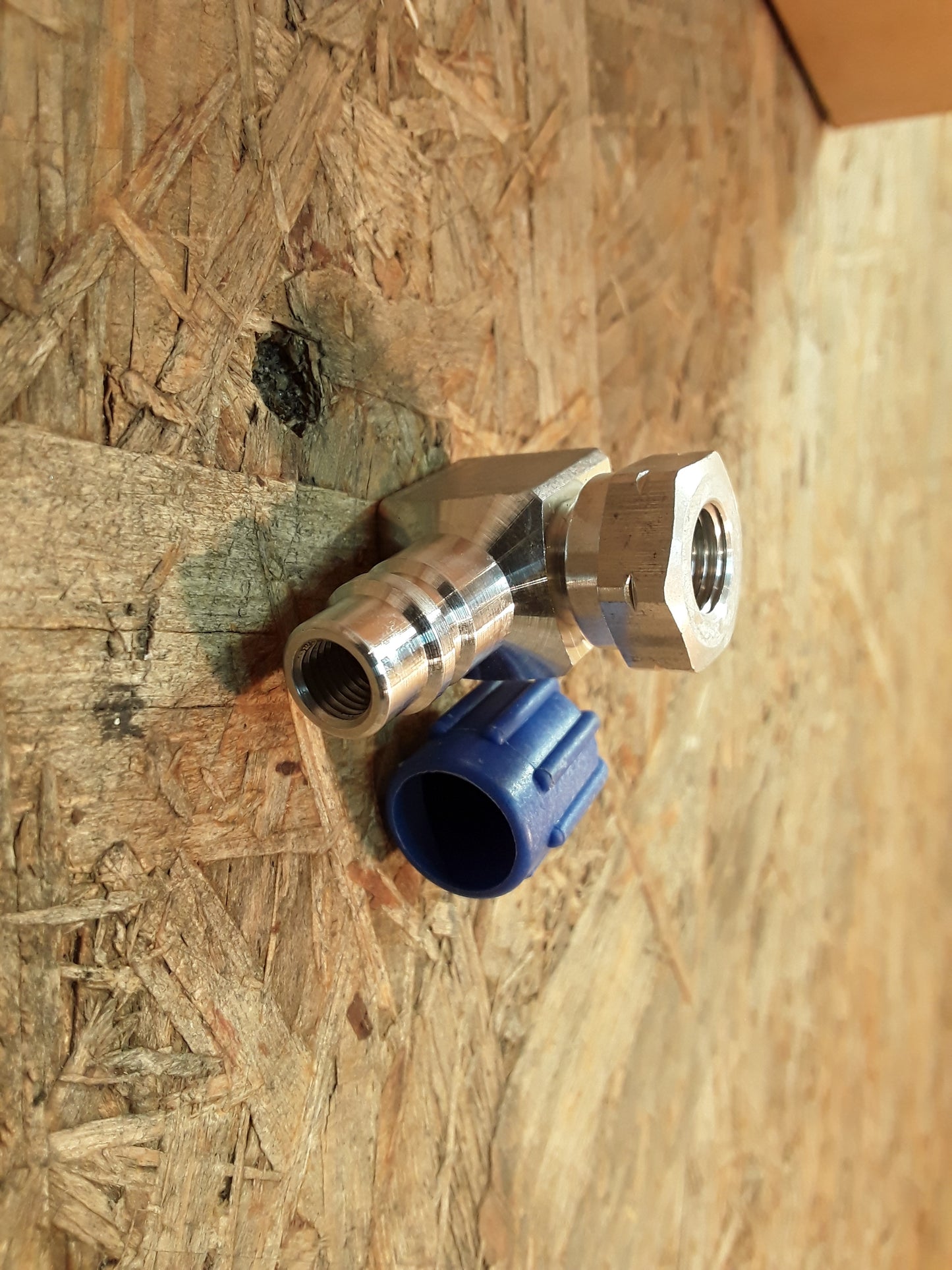 Omega A Senator B Adapter Niederdruckventil an Kondensator original GM Opel NEU