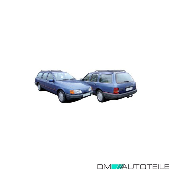 Stoßstange vorne schwarz passt für Ford Sierra GBG, GB4, GBC, GBG, BNG ab 87-90