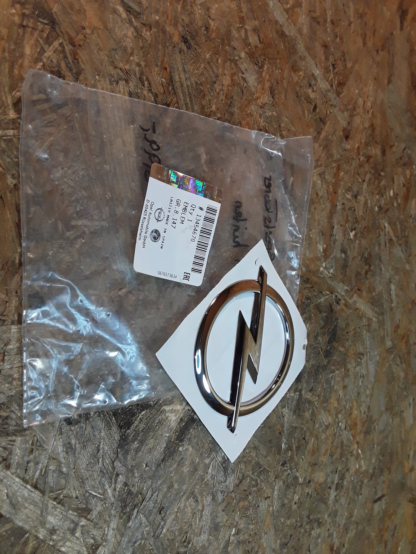 Astra K SportsTourer Emblem hinten original GM Opel NEU