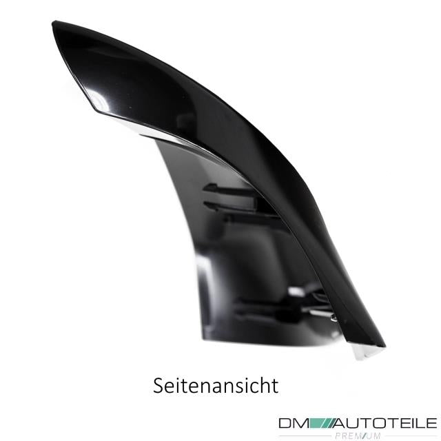 Satz Sport Spiegelkappen Außenspiegel Schwarz Matt passend für BMW F20 F21 F22 F23 F30 F31 F32 F36 F33 X1 E84
