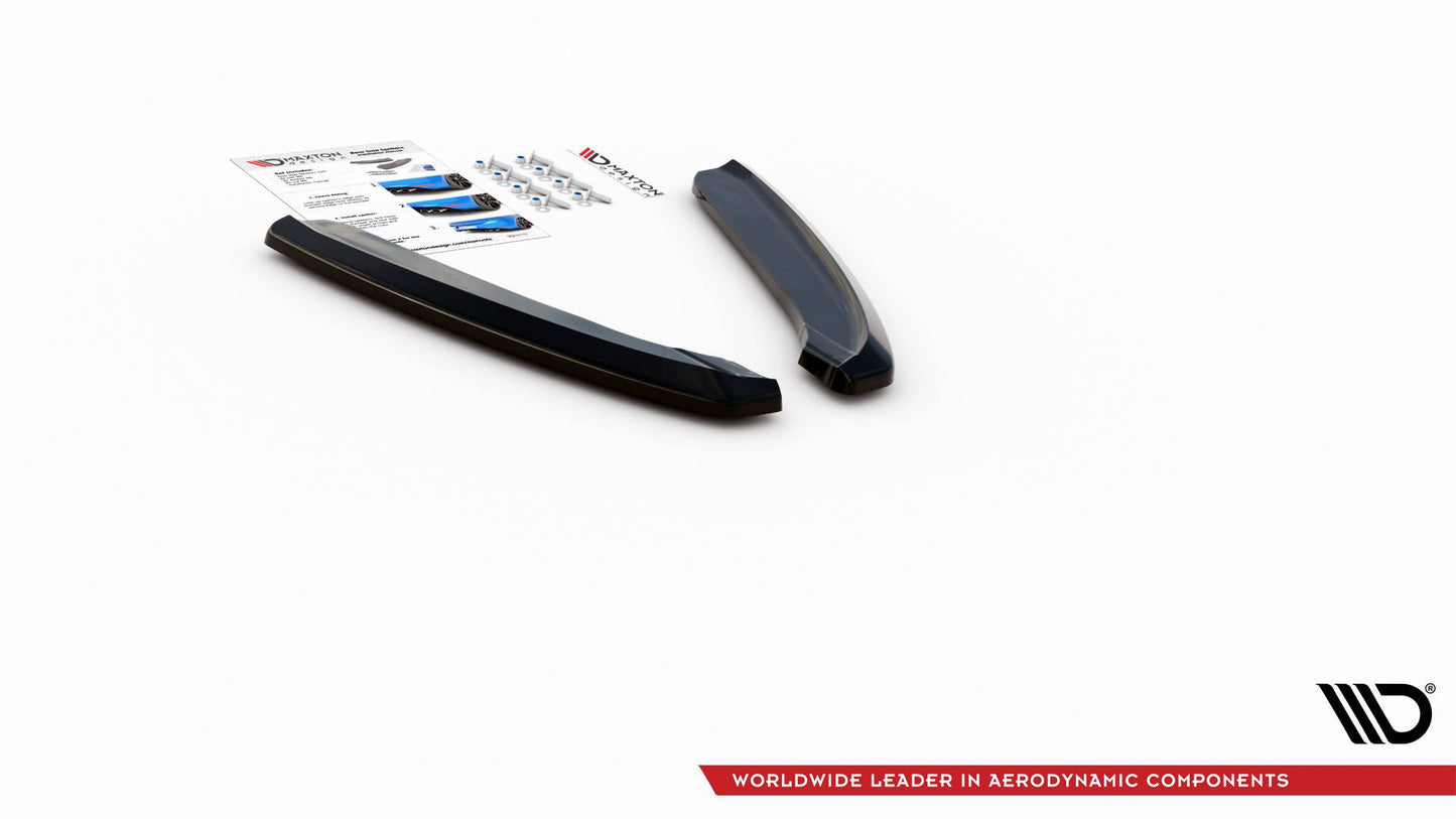 Heck Ansatz Flaps Diffusor für Porsche 911 Carrera 991 Carbon Look