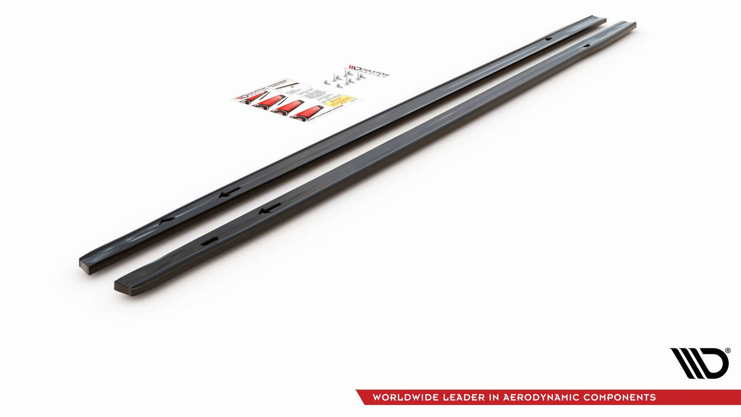 Seitenschweller Ansatz für Volkswagen Golf 8 GTI Carbon Look