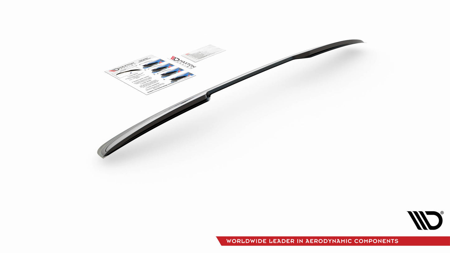 Heckscheiben Spoiler für Audi RS3 Limousine 8Y schwarz matt