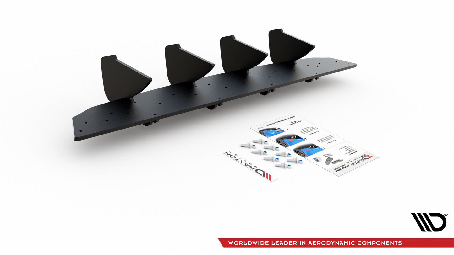 Robuste Racing Heckschürze V.2 für VW Golf 8