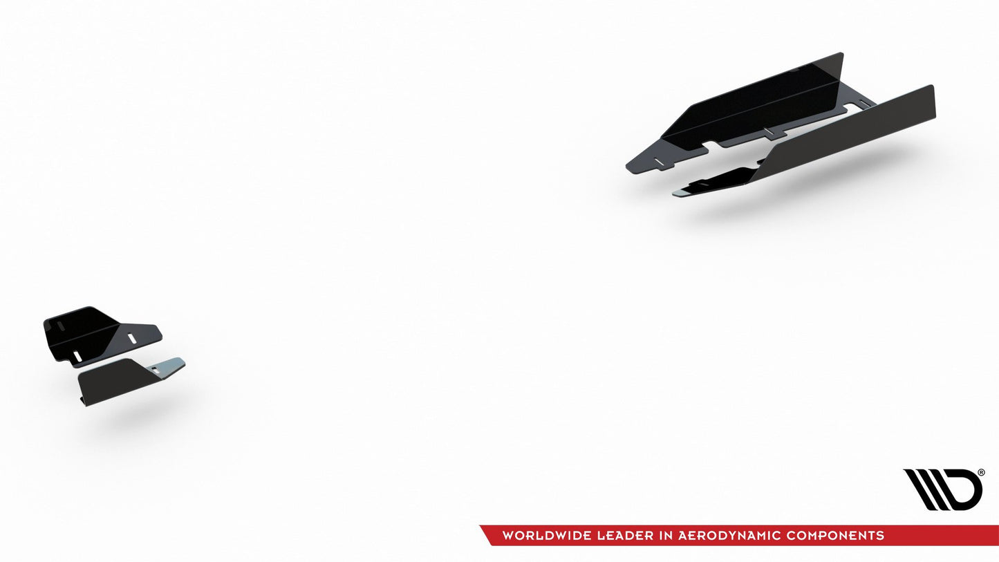 Side Flaps Audi RS3 8V Sportback schwarz Hochglanz