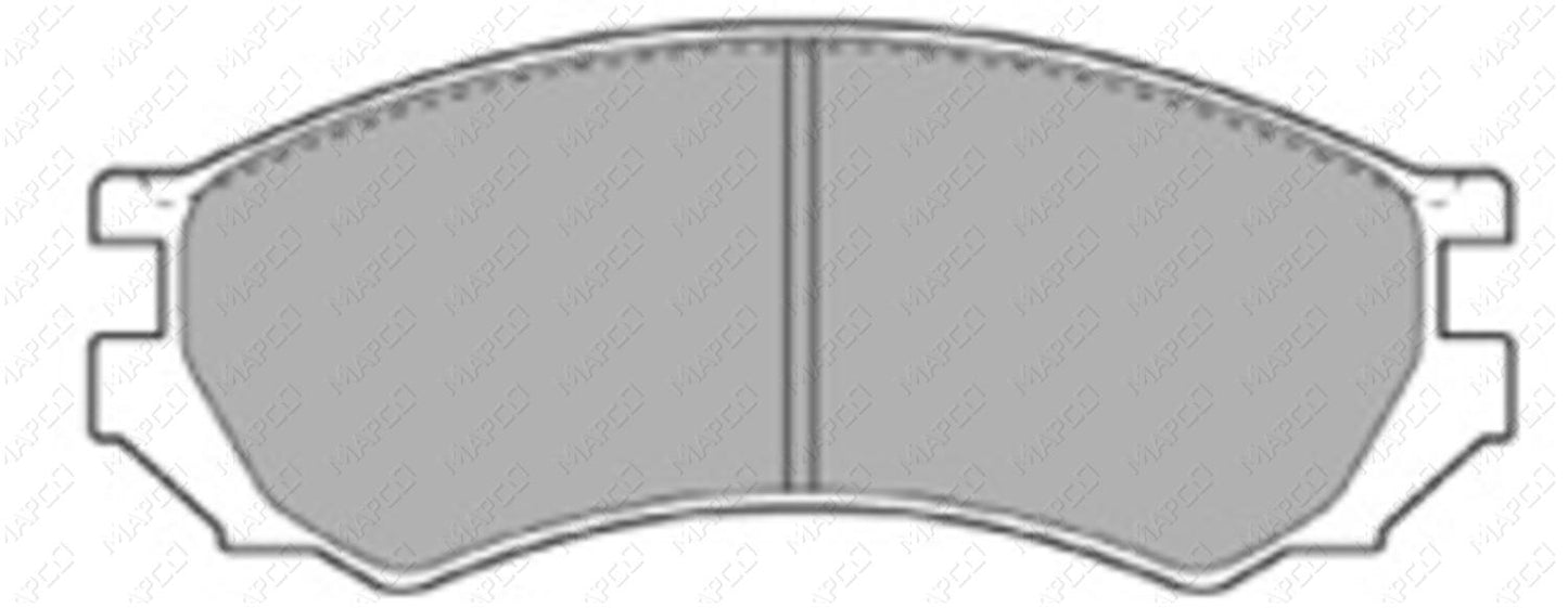 MAPCO Bremsbelagsatz, Scheibenbremse Vorderachse 6345