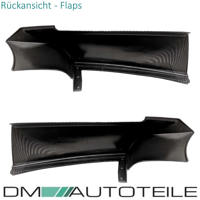 Frontspoiler Lippe Sport-Performance Carbon Glanz Look passend für BMW 3er F30 F31 mit M-Paket