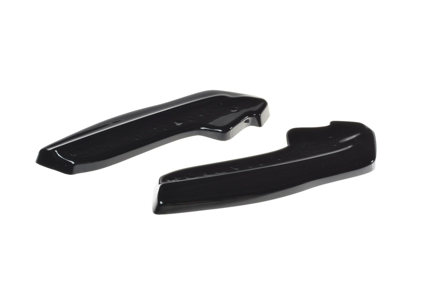 Heck Ansatz Flaps Diffusor V.1 für Ford Focus ST-Line schwarz Hochglanz