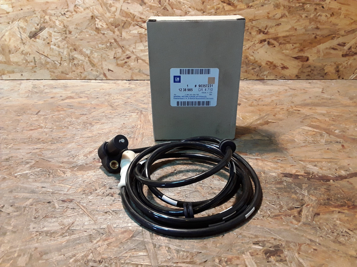 Original GM Opel Sensor Drehzahl Hinterachse links 90357231 Calibra , Vectra A