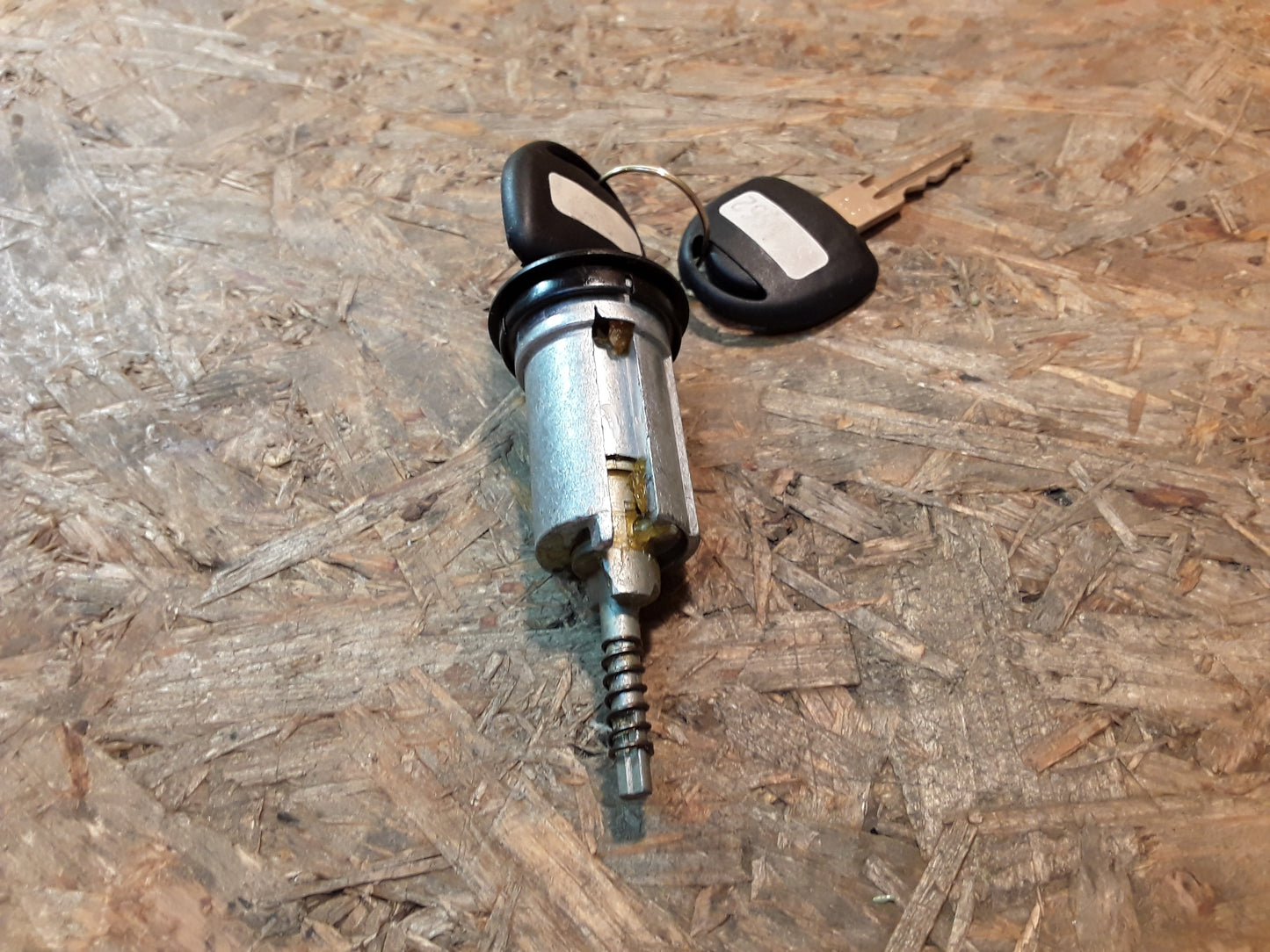 Original GM Opel Schließzylinder mit 2 Schlüssel für das Lenkradschloß - Zündschloß 9198954 Speedster