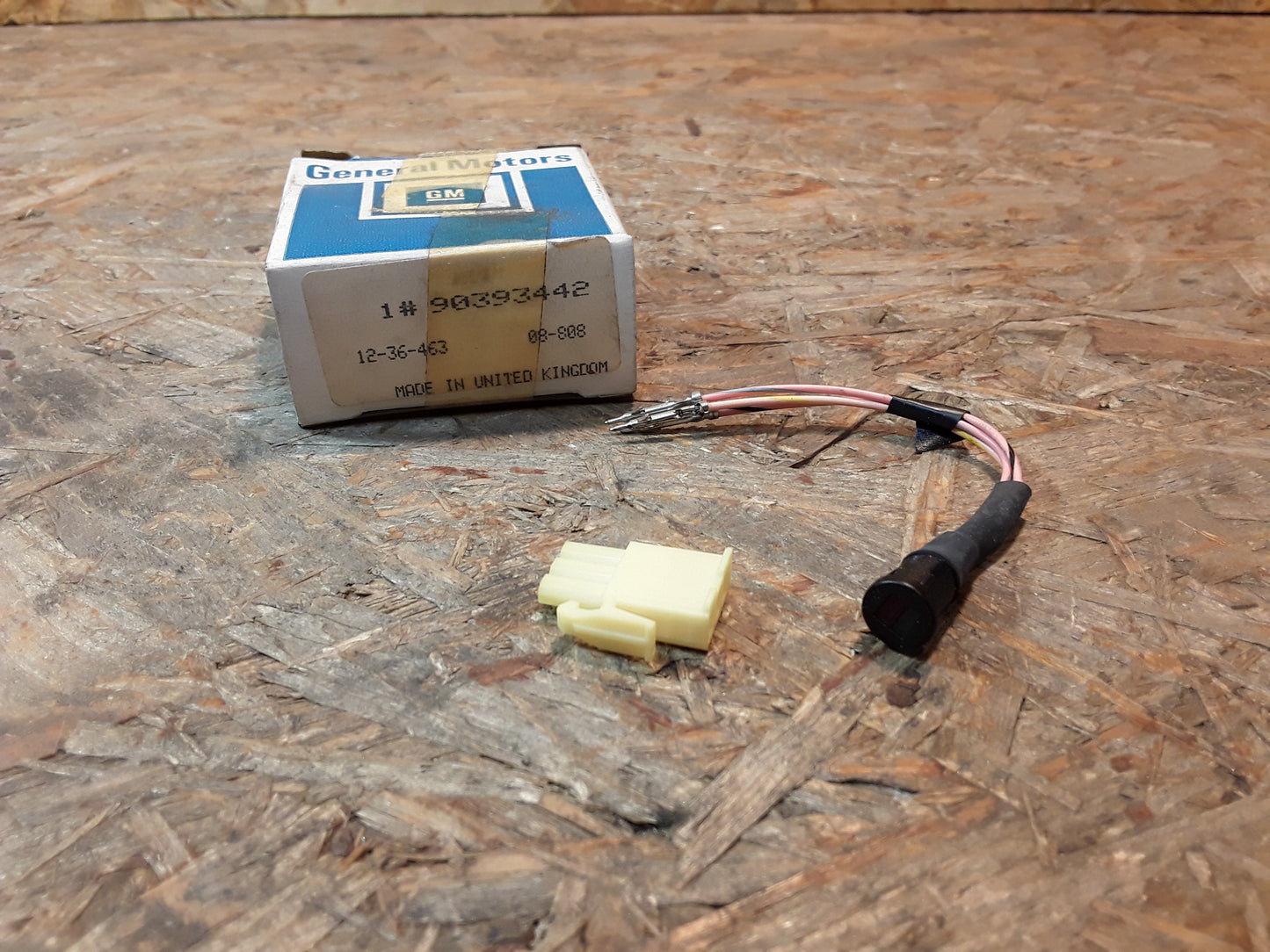 Original GM Opel Anzeigegerät (Steuergerät Eiswarnung) 90393442 Lotus Omega
