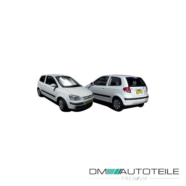 Stoßstange vorne schwarz passt für Hyundai Getz TB ab 2002-2005 Vorfacelift