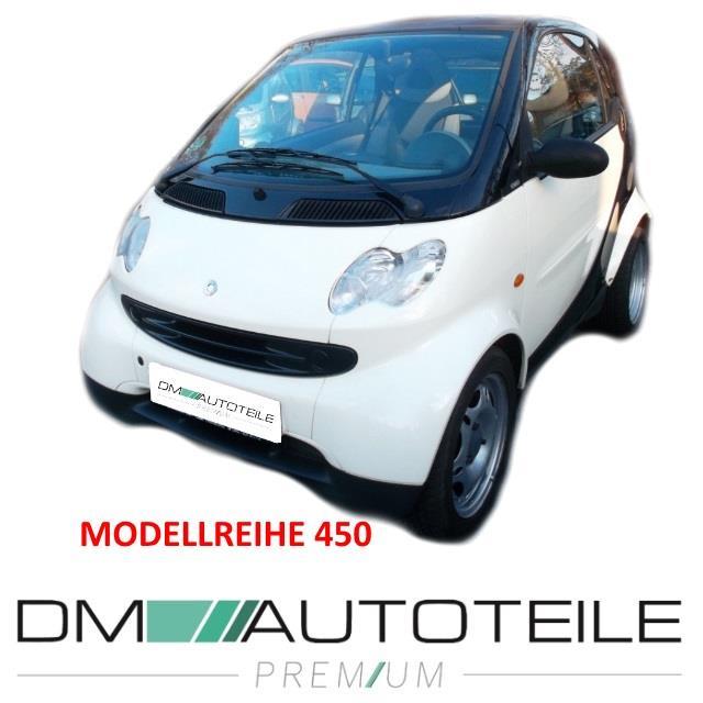 Smart Fortwo 450 Coupe Cabrio Kühlergitter Silber Lackiert Smart Fortwo 450 Coupe Cabrio Kühlergrill ABS Silber Lackiert K...