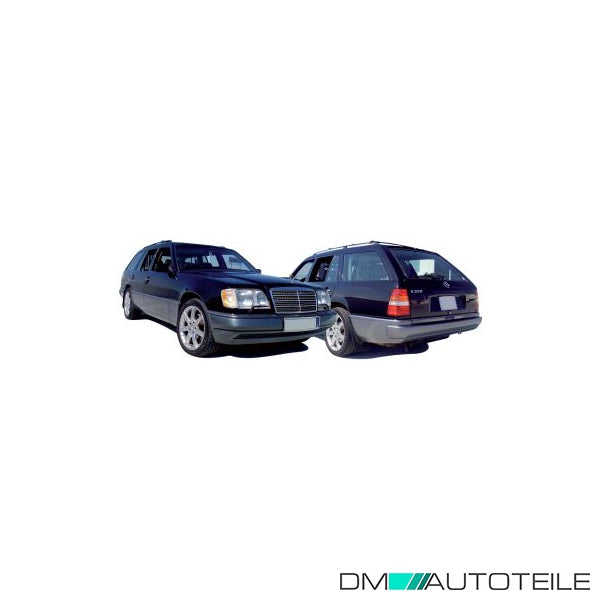 Stoßstange hinten grundiert passt für Mercedes E-Klasse Cabrio 93-97 ohne Leiste