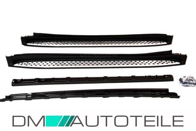Mercedes GL X164 Trittbretter Set Einstieg Bj ab 06-12 Aluminium