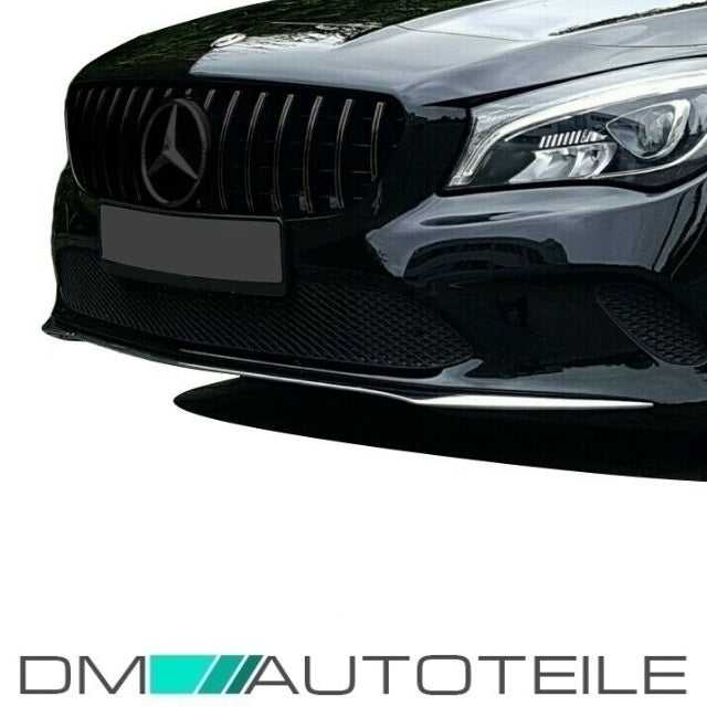 Sport-Kühlergrill für Panamericana GT schwarz passt für Mercedes CLA 117 Mopf 16-19