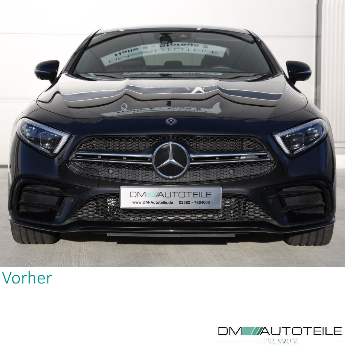 Sport-Kühlergrill für Panamericana GT Chrom passt für Mercedes CLS C257 auch Kamera