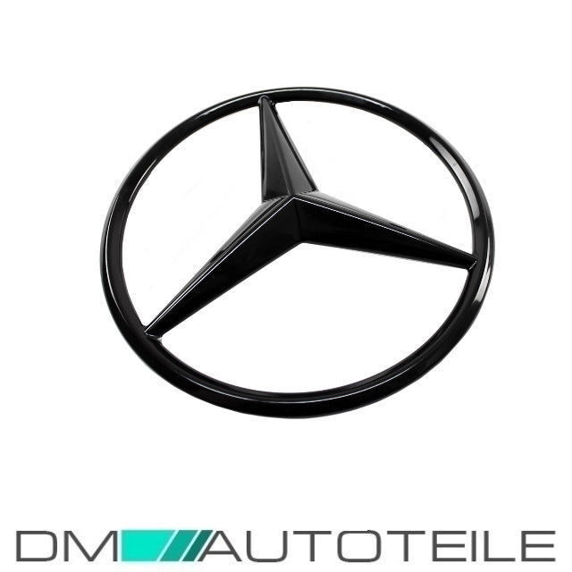 Sport-Kühlergrill für Panamericana GT Schwarz glanz für Kamera +Stern passt für Mercedes M-Klasse W166 GLE Bj ab 2015