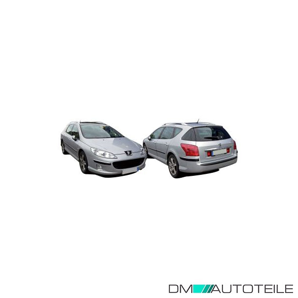 Hauptscheinwerfer rechts H7/H1 mit Motor passt für Peugeot 407 SW 04-07