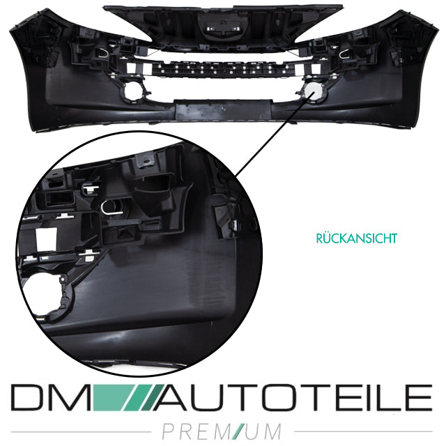 Stoßstange vorne grundiert passt für Peugeot 207 Sport ab 04/2006