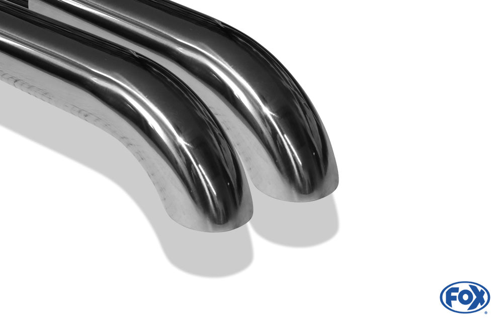 FOX Citroen C5 V6 - Limousine/ Break Endschalldämpfer - 2x50mm Typ 26 Dieseloptik nicht sichtbar