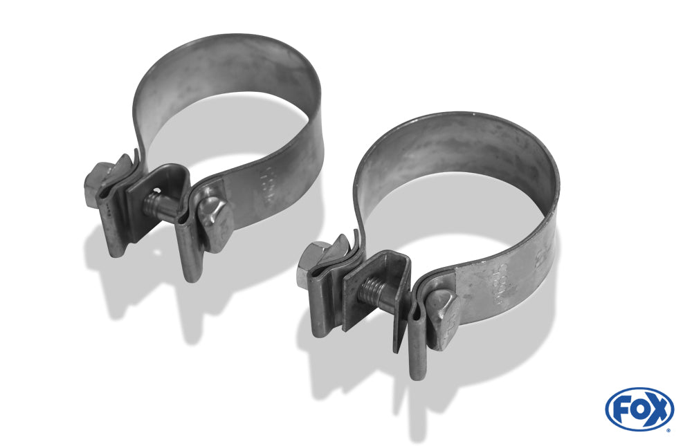 FOX Jaguar XK8 Typ QEV/ QDV Endschalldämpfer rechts/links - 115x85 Typ 38 rechts/links