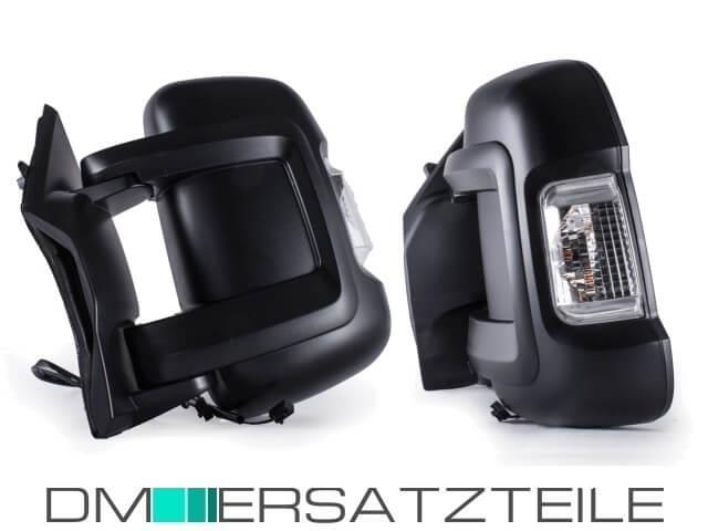 Außenspiegel Links kurz 06-14 passt für Fiat Ducato Peugeot Boxer Citroen Jumper