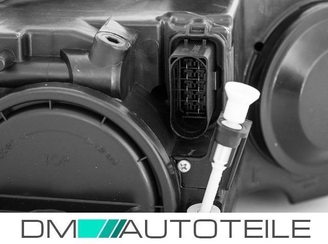 Set Audi A3 8P 8PA Scheinwerfer Rechts&Links Klarglas Facelift 08-12 H7/H7 +TFL +4x H7 Birnen