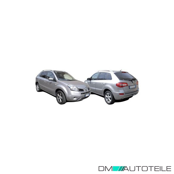 Stoßstange hinten schwarz glatt passt für Renault Koleos I HY 08-15