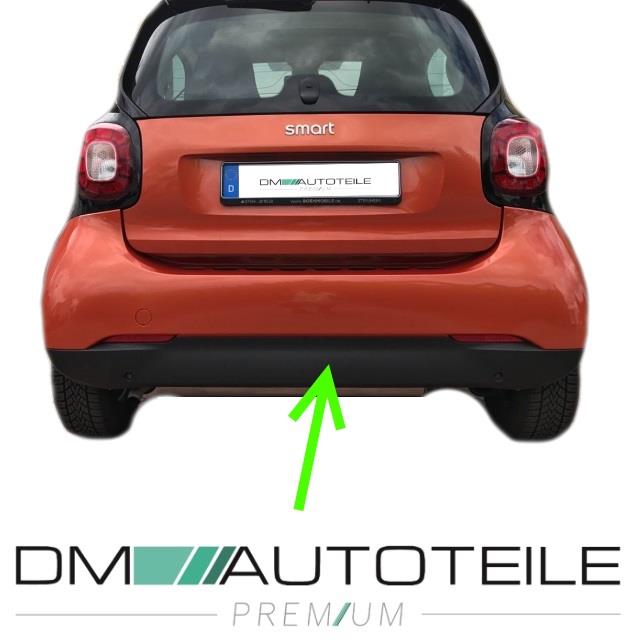 Smart Fortwo 453 Stoßstange Hinten Heckstoßstangenansatz Schwarz genarbt für 3 PDC-Mod. Sport Bj.14-