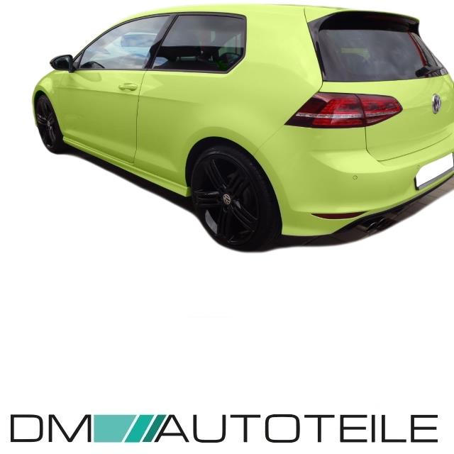 Seitenschweller SET ABS Kunstostoff mit Anbaumaterial passt für VW Golf 7 R-Line Umbau
