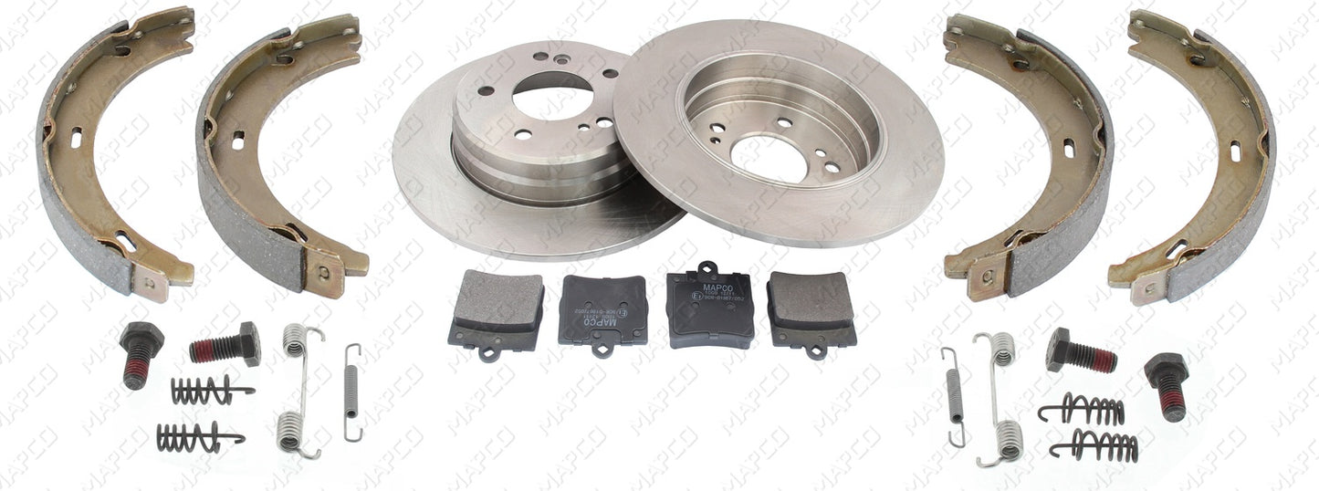 MAPCO Bremsensatz, Scheibenbremse Hinterachse 47806/1
