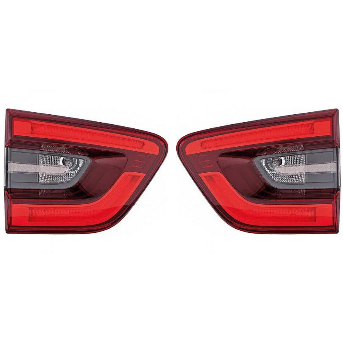 Depo / TYC Rückleuchte LED/H21W SET passt für Renault Kadjar ab 2015-2019