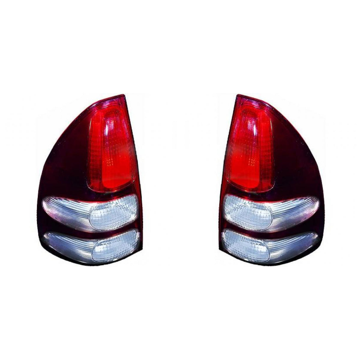 Depo/TYC Rückleuchte SET passt für Toyota LAND Cruiser Prado (J12) ab 02-09