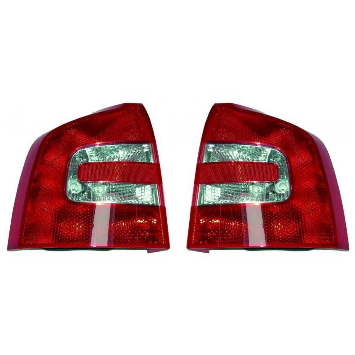 OE Depo / TYC Rückleuchte SET passt für Skoda Octavia II Combi 1Z5 ab 05-08