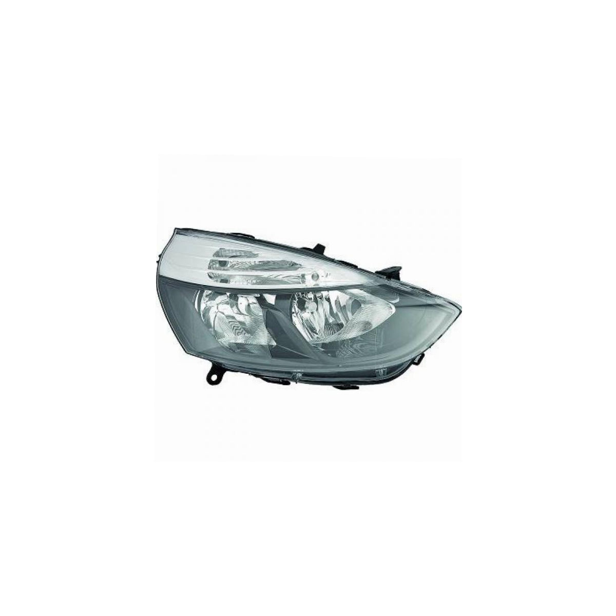 Depo/TYC Scheinwerfer Hauptscheinwerfer Frontscheinwerfer links H7 H1 mit Motor für Renault Clio IV BH Vorfacelift Baujahr...