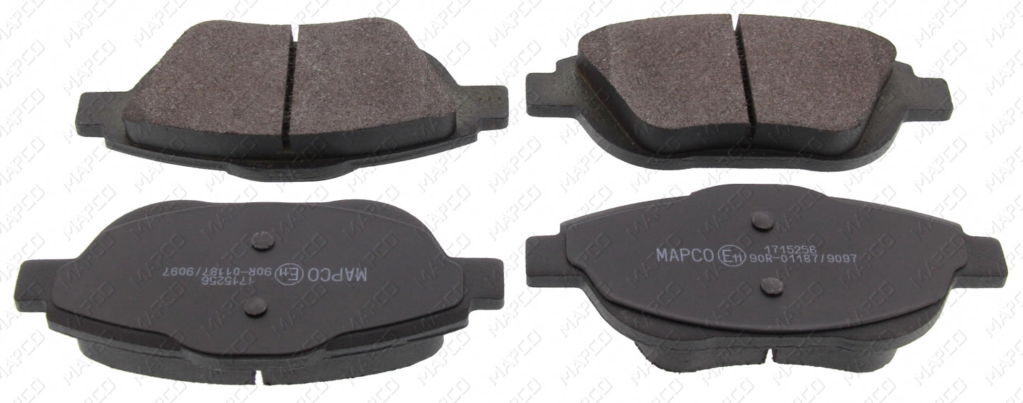 MAPCO Bremsbelagsatz, Scheibenbremse Vorderachse 6614